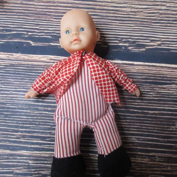 Set of 4 Antique Vintage Dolls 7 to 10.5" tall 1950s/1960s - Picture 2 of 11